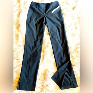 Vintage Old Stock Tag TOM K NGUYEN Pin Stripe Skinny Slit Cuff Designer Pants 4